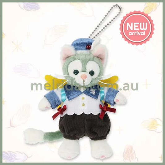 DISNEY | TokyoDisneySea Duffy and Friends GelaToni Mascot Holder Plush Keychain with Badge (Wishing Wings)