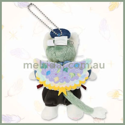 DISNEY | TokyoDisneySea Duffy and Friends GelaToni Mascot Holder Plush Keychain with Badge (Wishing Wings)