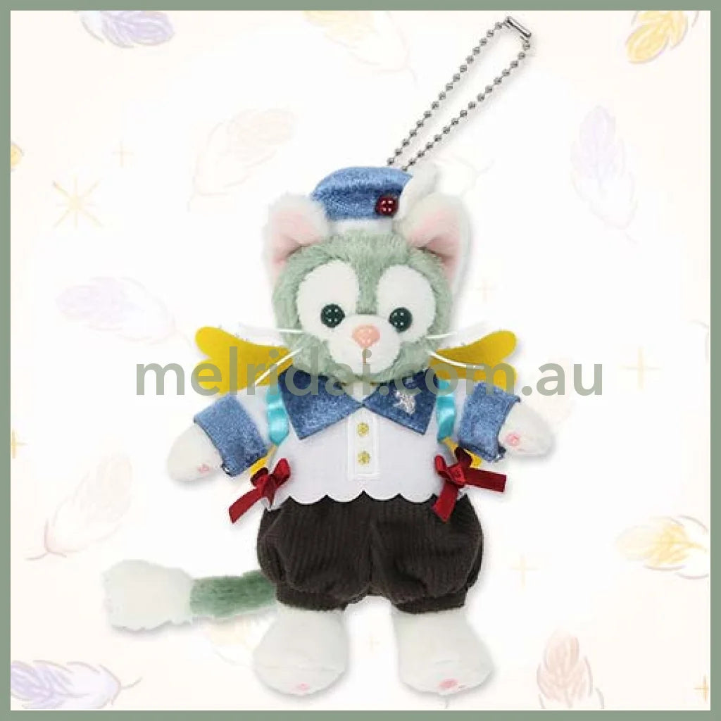 DISNEY | TokyoDisneySea Duffy and Friends GelaToni Mascot Holder Plush Keychain with Badge (Wishing Wings)