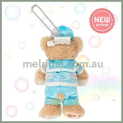DISNEY | TokyoDisneySea Duffy and Friends Duffy Mascot Holder Plush Keychain with Badge (20th Anniversary - Colorful