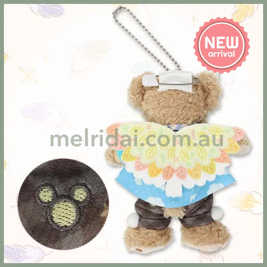 DISNEY | TokyoDisneySea Duffy and Friends Duffy Mascot Holder Plush Keychain with Badge (Wishing Wings)