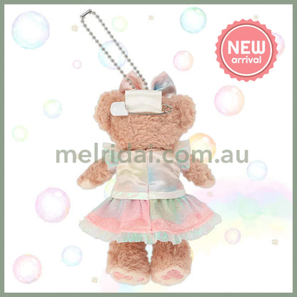 DISNEY | TokyoDisneySea Duffy and Friends ShellieMay Mascot Holder Plush Keychain with Badge (20th Anniversary