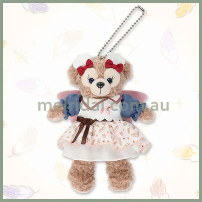 DISNEY | TokyoDisneySea Duffy and Friends ShellieMay Mascot Holder Plush Keychain with Badge (Wishing Wings)