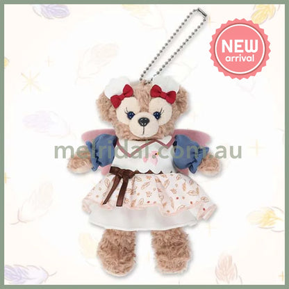 DISNEY | TokyoDisneySea Duffy and Friends ShellieMay Mascot Holder Plush Keychain with Badge (Wishing Wings)