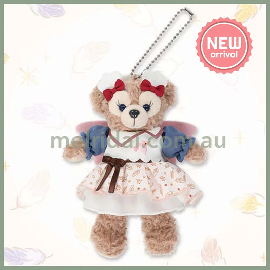DISNEY | TokyoDisneySea Duffy and Friends ShellieMay Mascot Holder Plush Keychain with Badge (Wishing Wings)