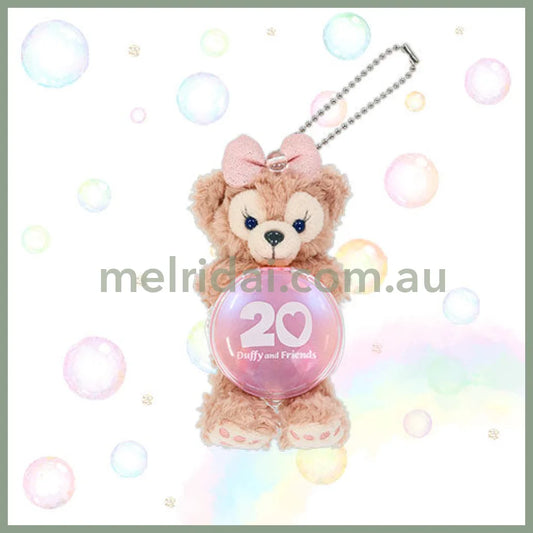 DISNEY | TokyoDisneySea Duffy and Friends ShellieMay Sitting Badge Holder Mascot Holder Plush Keychain (20th