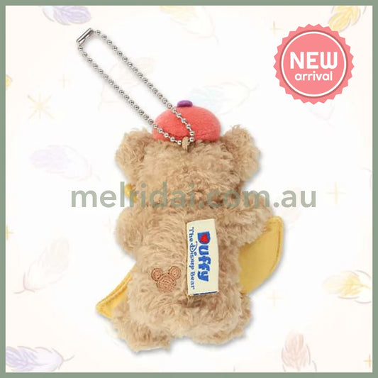DISNEY | TokyoDisneySea Duffy and Friends Duffy Sitting Mascot Holder Plush Keychain (Wishing Wings)
