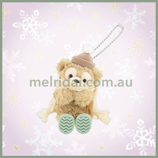 Disney | Tokyodisneysea Duffy And Friends Sitting Scarf Mascot Holder Plush Keychain (Dancing Snow