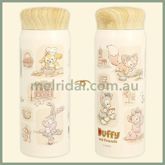 Disney | Tokyodisneysea Duffy And Friends Stainless Bottle With Wood Lid (Where Smiles Grow)
