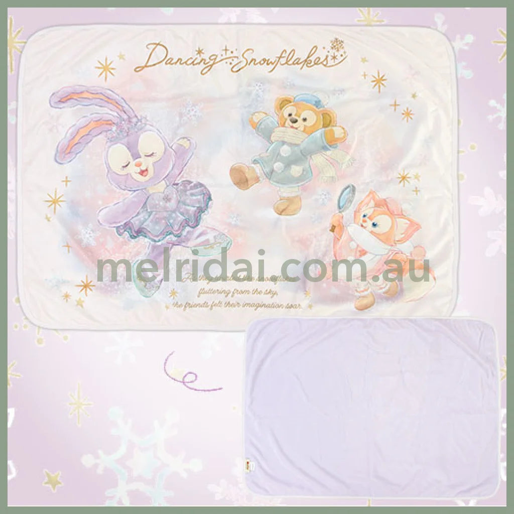 Disney | Tokyodisneysea Duffy And Friends Stellalou Cushion & Blanket (Dancing Snow Flakes)