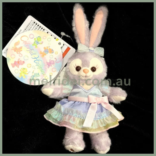 DISNEY | TokyoDisneySea Duffy and Friends StellaLou Mascot Holder Plush Keychain with Badge (20th Anniversary