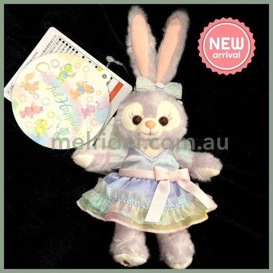 DISNEY | TokyoDisneySea Duffy and Friends StellaLou Mascot Holder Plush Keychain with Badge (20th Anniversary