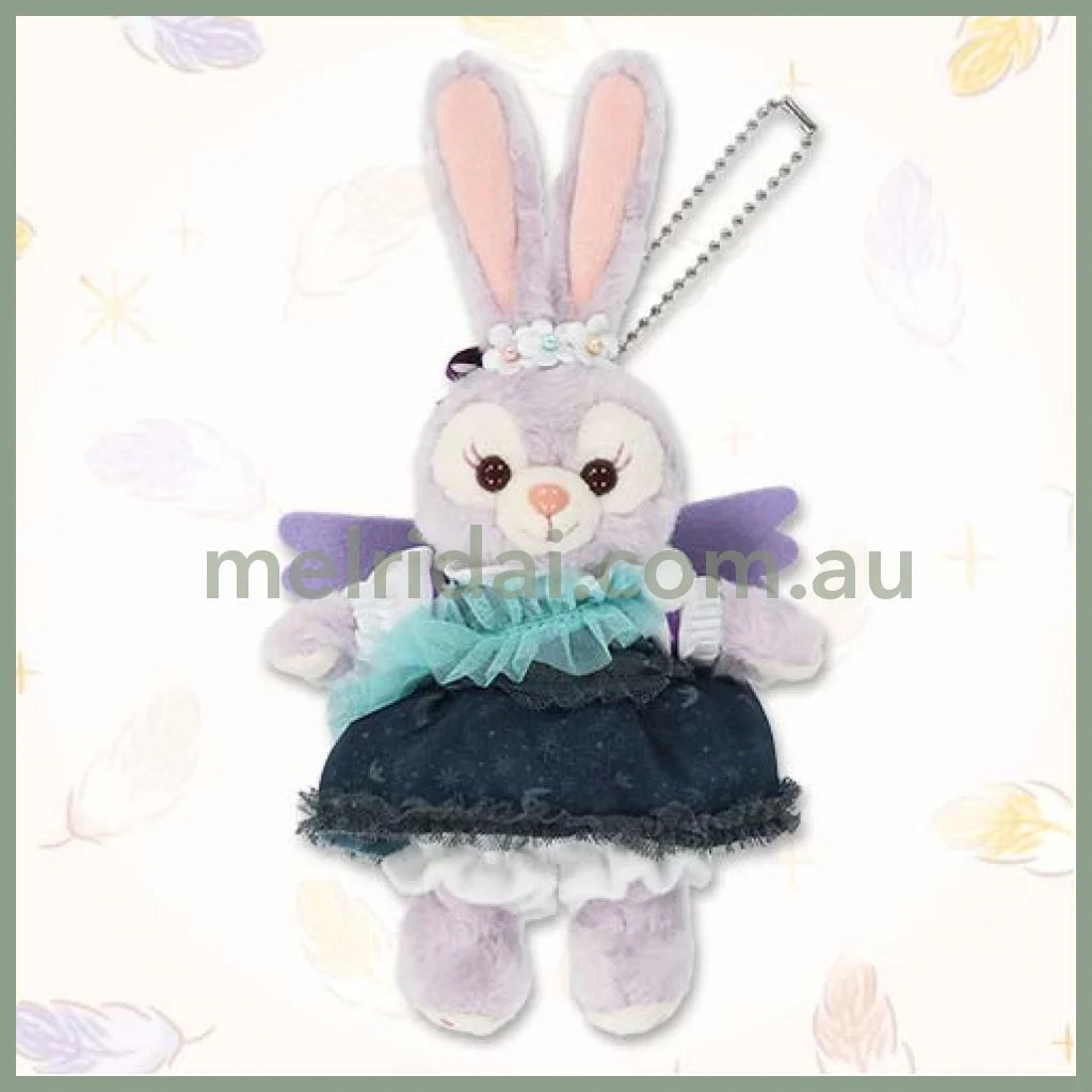 DISNEY | TokyoDisneySea Duffy and Friends StellaLou Mascot Holder Plush Keychain with Badge (Wishing Wings)