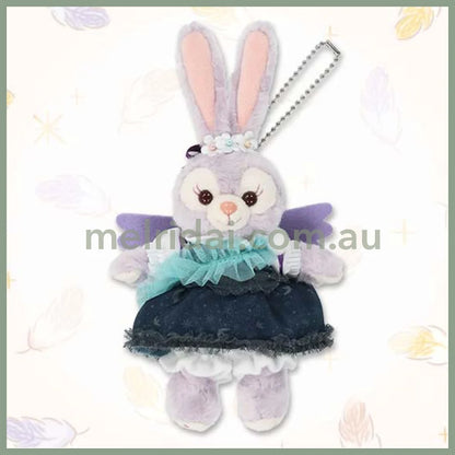 DISNEY | TokyoDisneySea Duffy and Friends StellaLou Mascot Holder Plush Keychain with Badge (Wishing Wings)