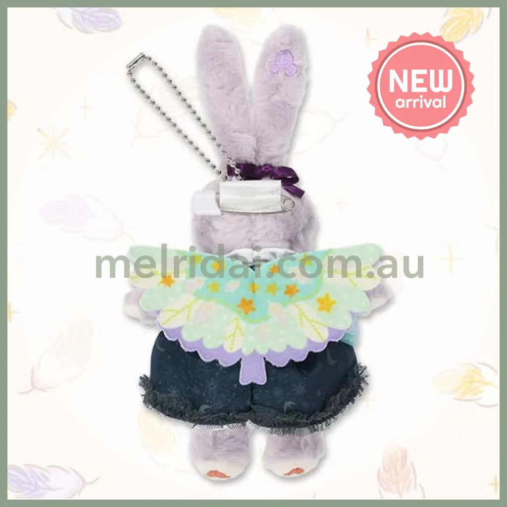 DISNEY | TokyoDisneySea Duffy and Friends StellaLou Mascot Holder Plush Keychain with Badge (Wishing Wings)