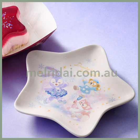 Disney | Tokyodisneysea Duffy And Friends Stellalou Plate Star (Dancing Snow Flakes)