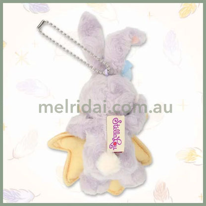 DISNEY | TokyoDisneySea Duffy and Friends StellaLou Sitting Mascot Holder Plush Keychain (Wishing Wings)