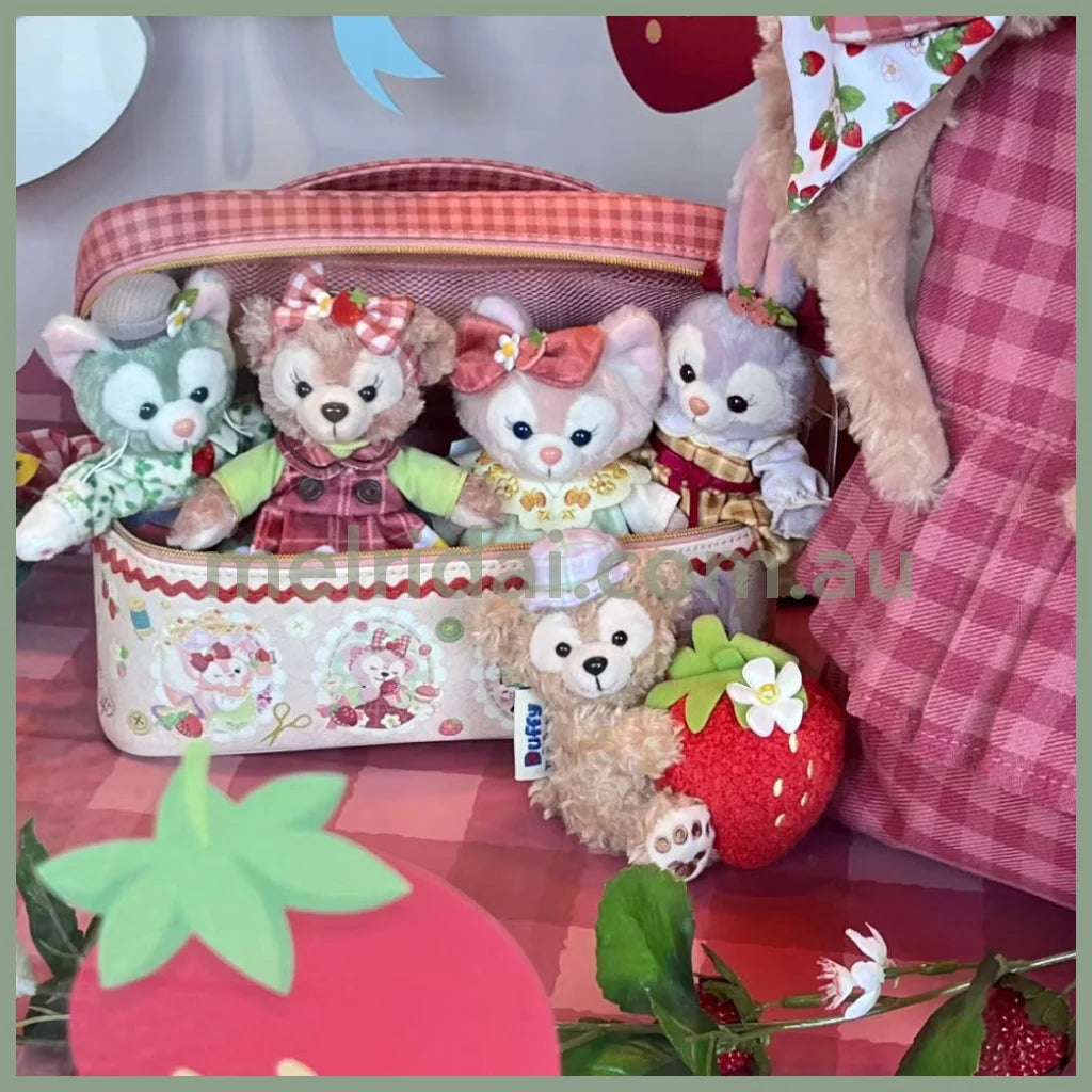 Disney | Tokyodisneysea Heartfelt Strawberry Gift Cosmetic Pouch Bag 东京迪士尼 情人节草莓限定 手提化妆包