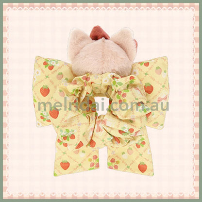 Disney | Tokyodisneysea Heartfelt Strawberry Gift Linabell Ribbon Scrunchie 东京迪士尼