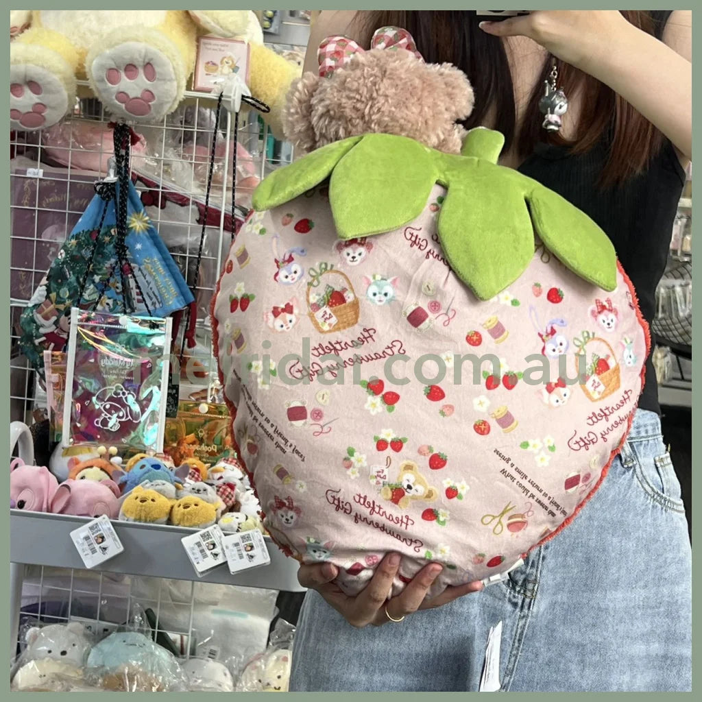 Disney | Tokyodisneysea Heartfelt Strawberry Gift Shelliemay Cushion 东京迪士尼 情人节草莓限定 雪莉玫抱枕