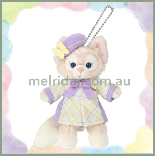 DISNEY | TokyoDisneySea LinaBell and Friends Duffy Mascot Holder Plush Keychain with Badge (Heartfelt Letters of