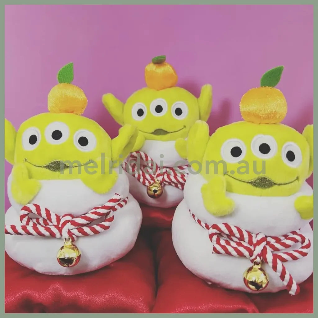 Disney | Tokyodisneystore 2024 Happy New Year Little Green Alien Kagami Mochi 18.5×14.5×13.5(Cm)