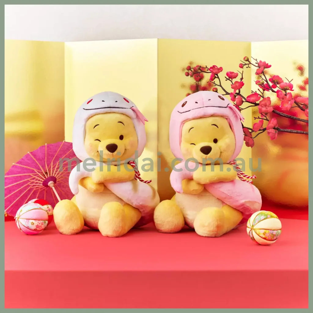Disney | Tokyodisneystore Pink Winnie The Pooh Plush Toy M 36 X 26 Cm (New Year 2025 Zodiac Lucky