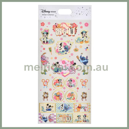 Disney | Tokyodisneystore Sticker Collection New Year 2025