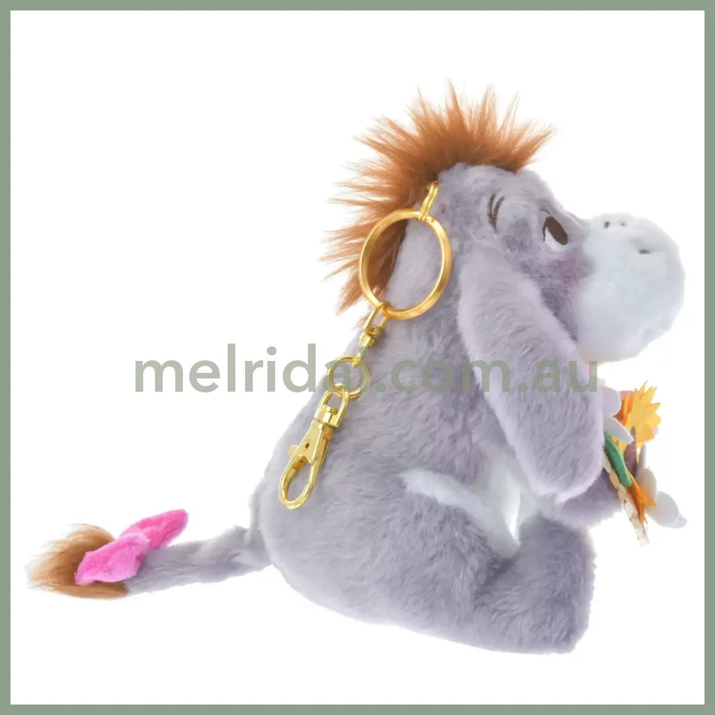 Disney | Tokyodisneystore Winnie The Pooh Eeyore Plush Keychain 17×11.5×12Cm (Straw Hat)