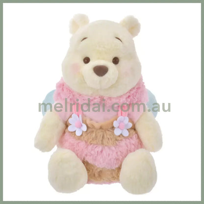 Disney | Tokyodisneystore Winnie The Pooh Fluffy Plush Doll M Pink 2024 Limited 39×28×22Cm (Honey
