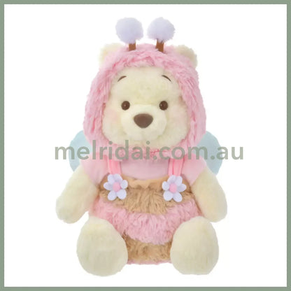 Disney | Tokyodisneystore Winnie The Pooh Fluffy Plush Doll M Pink 2024 Limited 39×28×22Cm (Honey