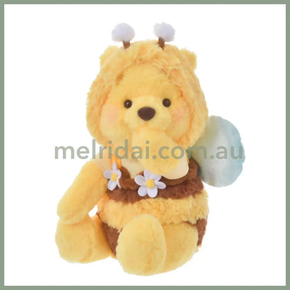 Disney | Tokyodisneystore Winnie The Pooh Fluffy Plush Doll S Yellow 2024 Limited 30×21×22Cm