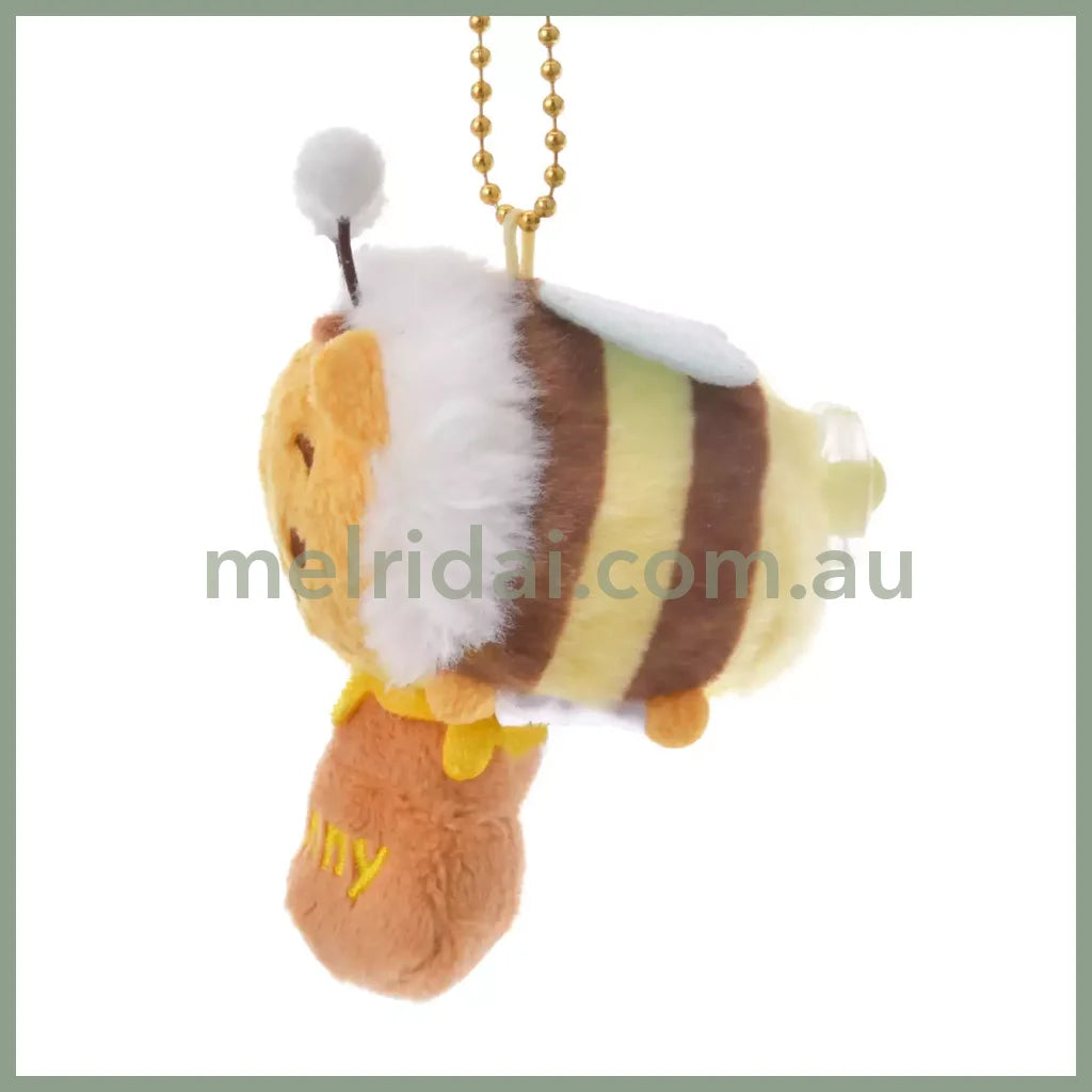 Disney | Tokyodisneystore Winnie The Pooh Keychain Plush Mascot Holder 13Cm (Bee Tsum Tsum)