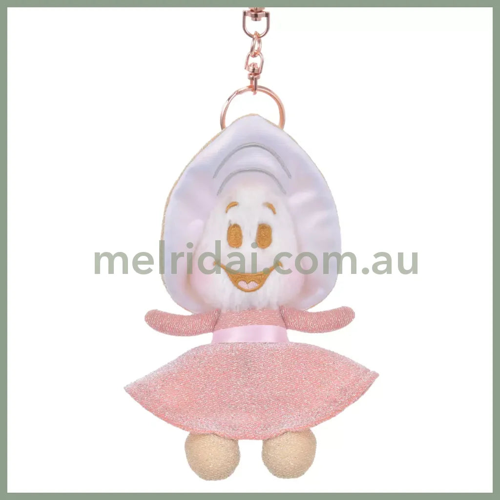 Disney | Tokyodisneystore Young Oysters Plush Keychain Mascot Holder 16×10×7Cm (Winter Shiny Color)