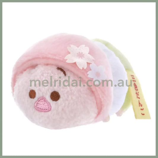 Disney | Tsum Mini Plush Piglet 5×5.5×9.8Cm (Sweets Sakura Dango)