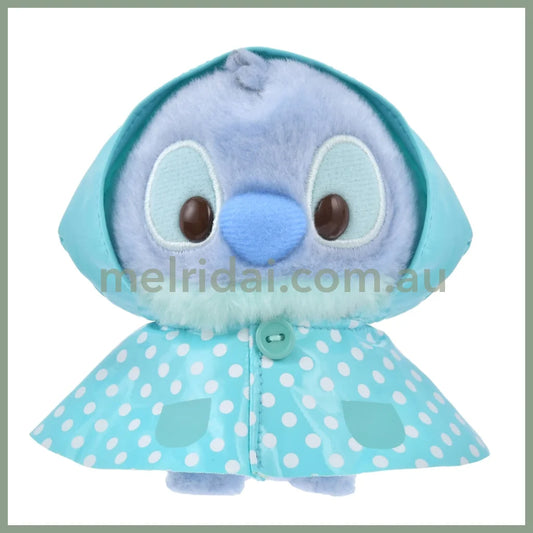 Disney | Urupocha-Chan Mini Plush 11×11×8Cm (Rainy Day) 东京迪士尼 小公仔 豆豆眼/墩墩 帽子可摘（雨衣系列） Stitch 史迪奇/史迪仔