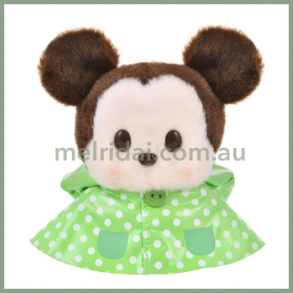 Disney | Urupocha-Chan Mini Plush 11×11×8Cm (Rainy Day) 东京迪士尼 小公仔 豆豆眼/墩墩 帽子可摘（雨衣系列）