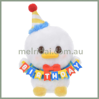 Disney | Urupocha-Chan Mini Plush Donald Duck Birthday 13×9×6.5Cm 东京迪士尼 小公仔 豆豆眼/墩墩 帽子可摘 唐老鸭生日