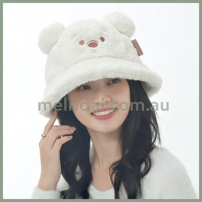 Disney | Winnie The Pooh And Friends Hat 54～58Cm (White Pooh)