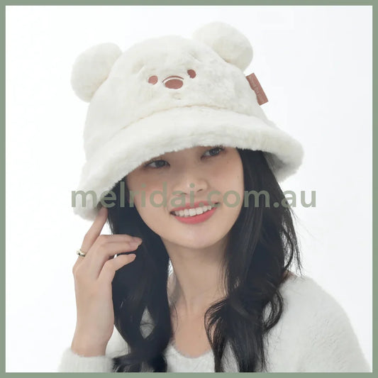 Disney | Winnie The Pooh And Friends Hat 54～58Cm (White Pooh)