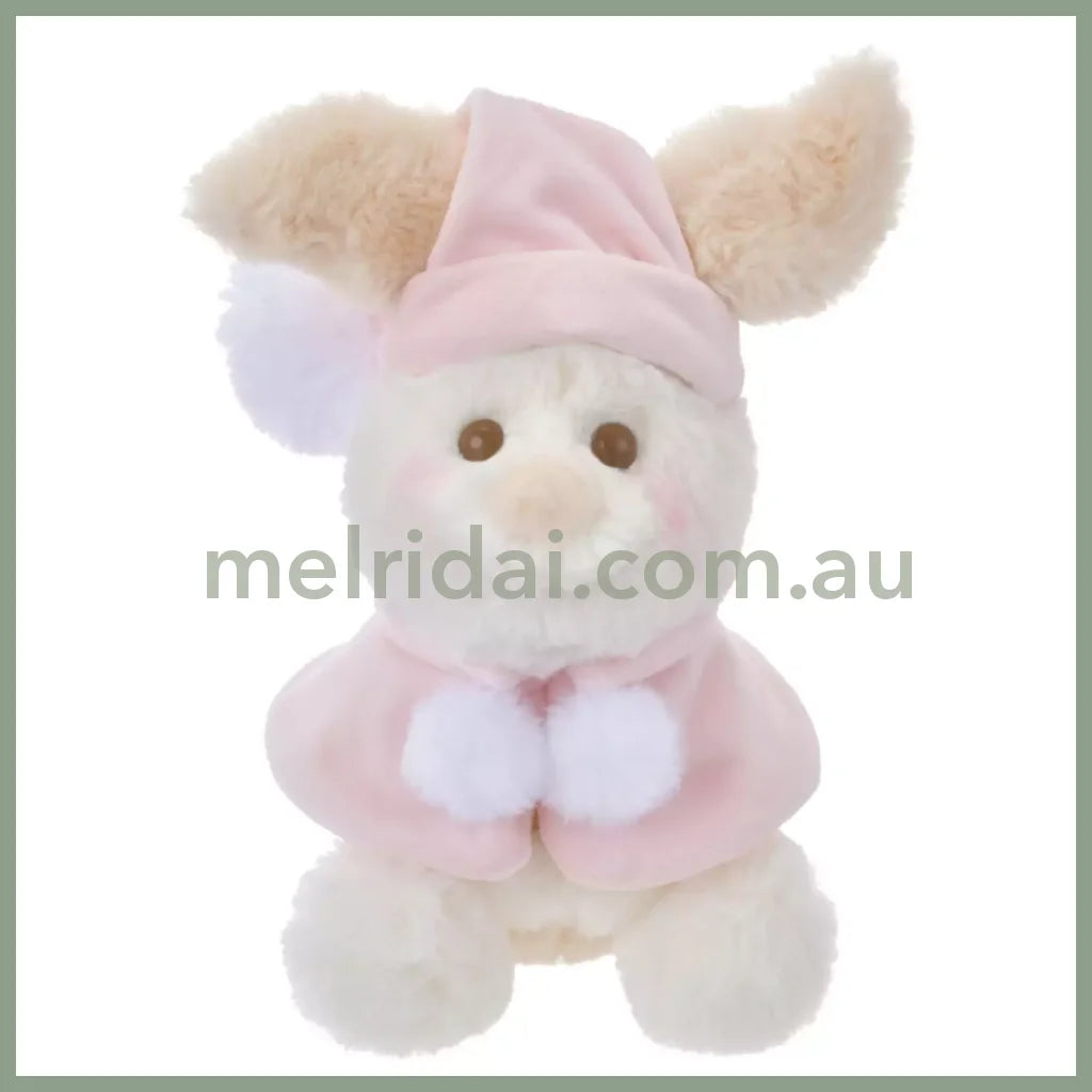 Disney | Winnie The Pooh And Friends Piglet Plush Toy 24×17×13Cm (Fruit Latte Color White Pooh)