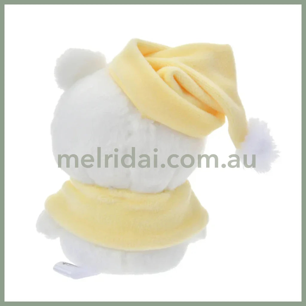 Disney | Winnie The Pooh And Friends Urupocha-Chan Plush Doll 11.5×10.5×7.5Cm (Fruit Latte Color