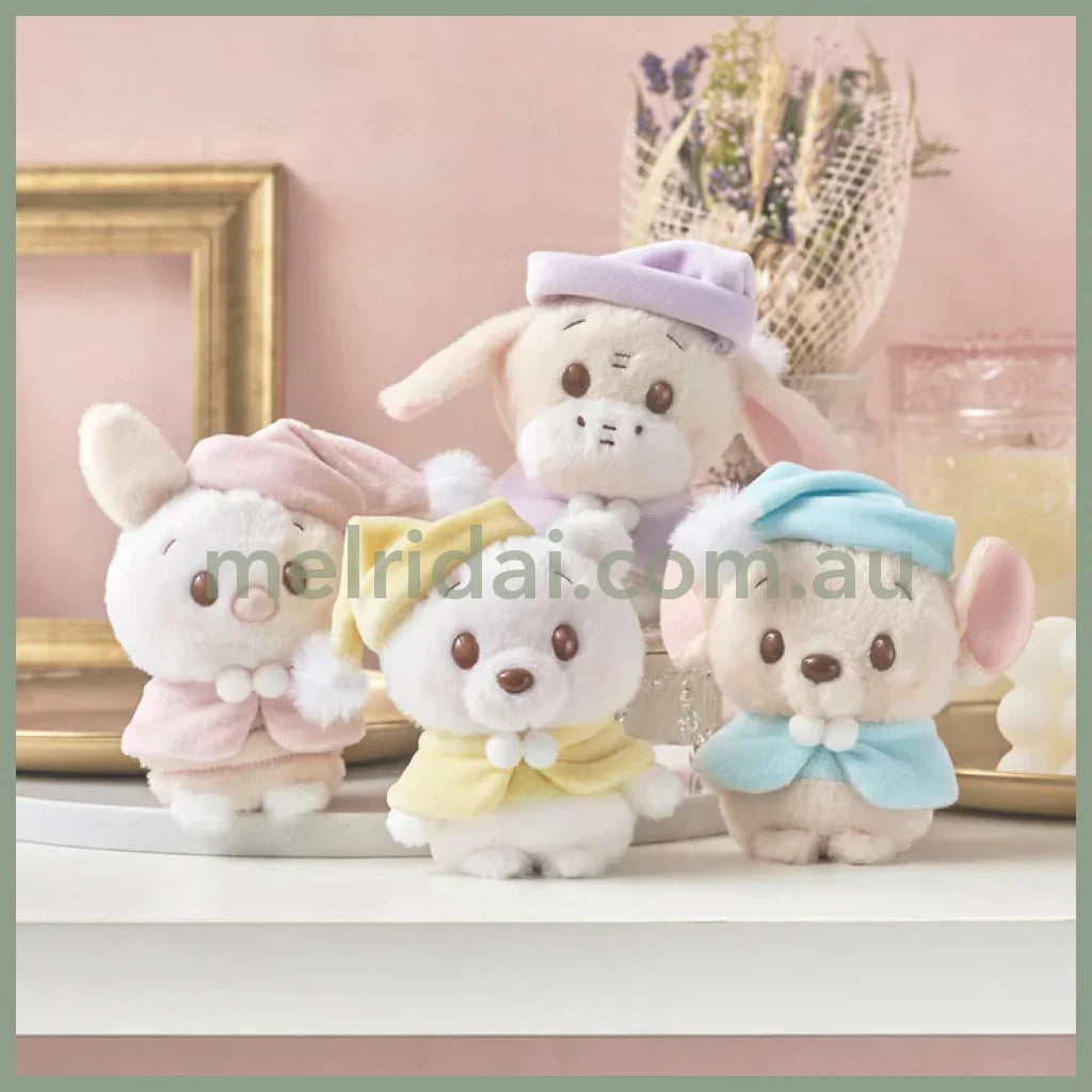 Disney | Winnie The Pooh And Friends Urupocha-Chan Plush Doll 11.5×10.5×7.5Cm (Fruit Latte Color