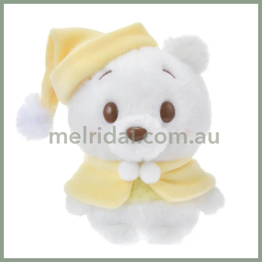 Disney | Winnie The Pooh And Friends Urupocha-Chan Plush Doll 11.5×10.5×7.5Cm (Fruit Latte Color