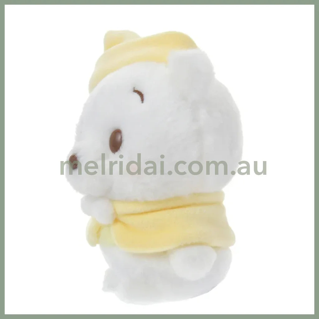 Disney | Winnie The Pooh And Friends Urupocha-Chan Plush Doll 11.5×10.5×7.5Cm (Fruit Latte Color