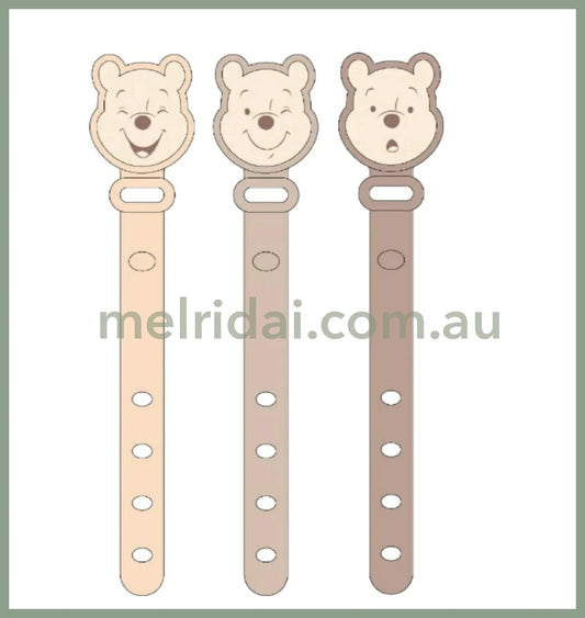 Disney | Winnie The Pooh Cable Band 3Pcs Set 维尼小熊/噗噗 数据线收集Set/雨伞防丢/包装封口 装饰带