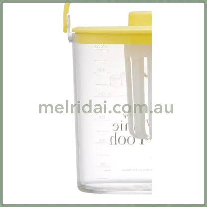 Disney｜Winnie The Pooh Cold Tea Pot 1.2L 维尼小熊/噗噗 耐热泡茶壶/冷水壶 有滤网/手提款/方便清洗