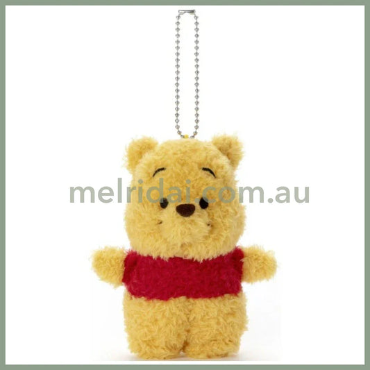 Disney | Winnie The Pooh Fluffy Mascot Holder Plush Keychain W95×H120×D60Mm