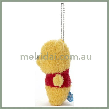 Disney | Winnie The Pooh Fluffy Mascot Holder Plush Keychain W95×H120×D60Mm