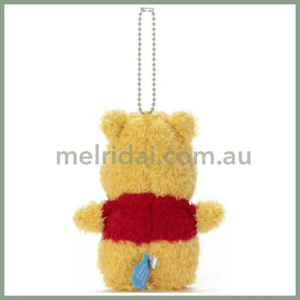 Disney | Winnie The Pooh Fluffy Mascot Holder Plush Keychain W95×H120×D60Mm